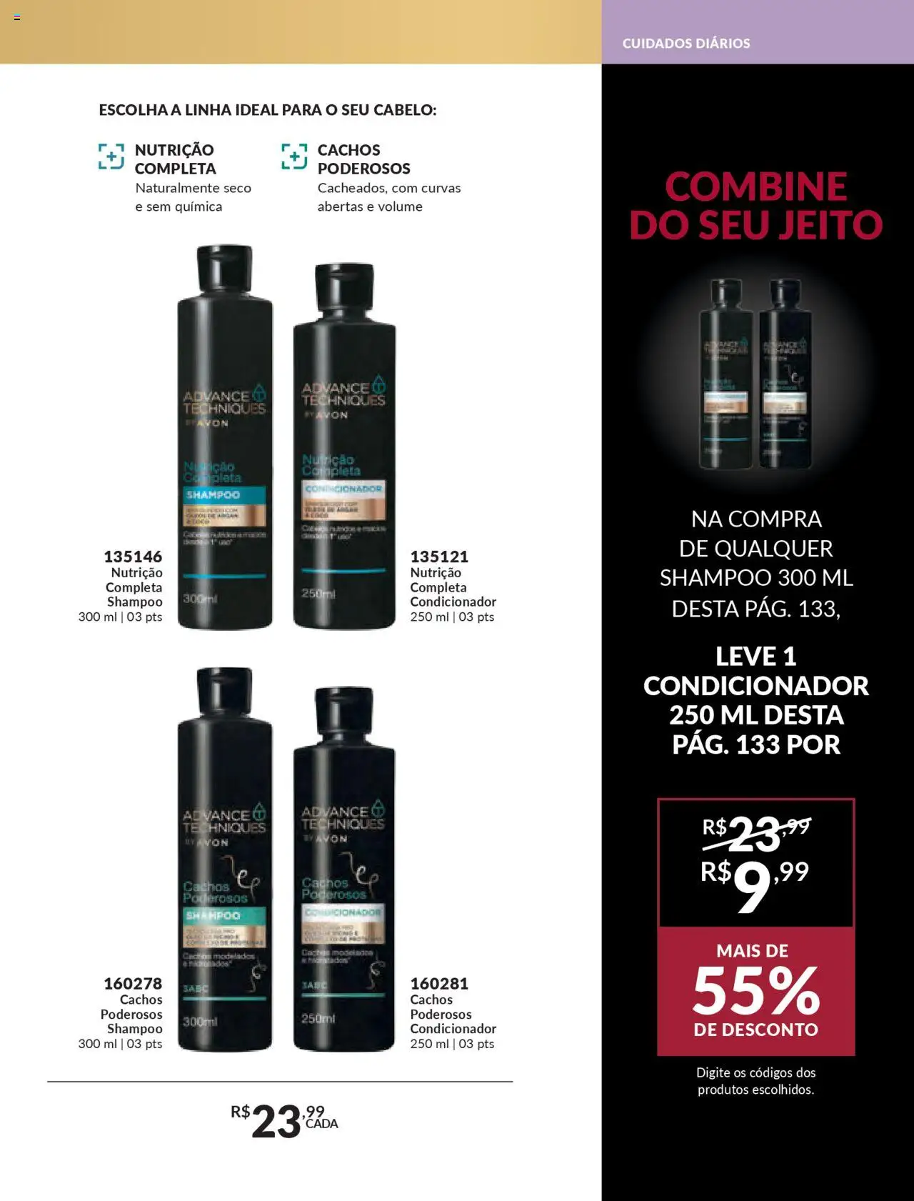 Avon Folheto - válido de 13.08.2025 | Página: 133 | Produtos: Shampoo, Condicionador