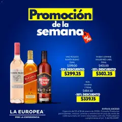 Vista previa de La Europea catálogo Promoción de la semana, nuevo folleto de la tienda, válido en México a partir del 12.01.2026