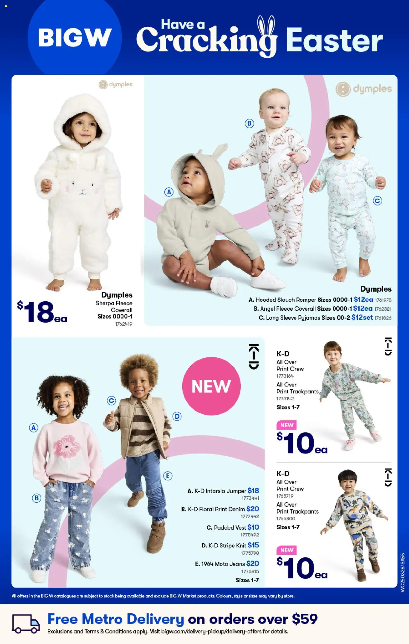 Woolworths catalogue - valid from 25.03.2026 | Page: 55 | Products: Denim, Floral, Long sleeve, Vest