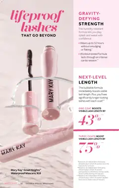 Preview of Mary Kay weekly ads valid from 16.02.2026 | Page: 16 | Products: Mascara, Coat