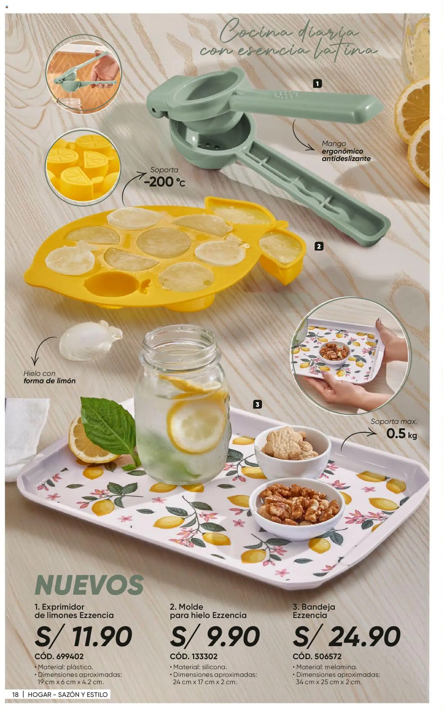 Catálogo Azzorti válido desde 09.03.2026 | Página: 20 | Productos: Limones, Cocina, Exprimidor