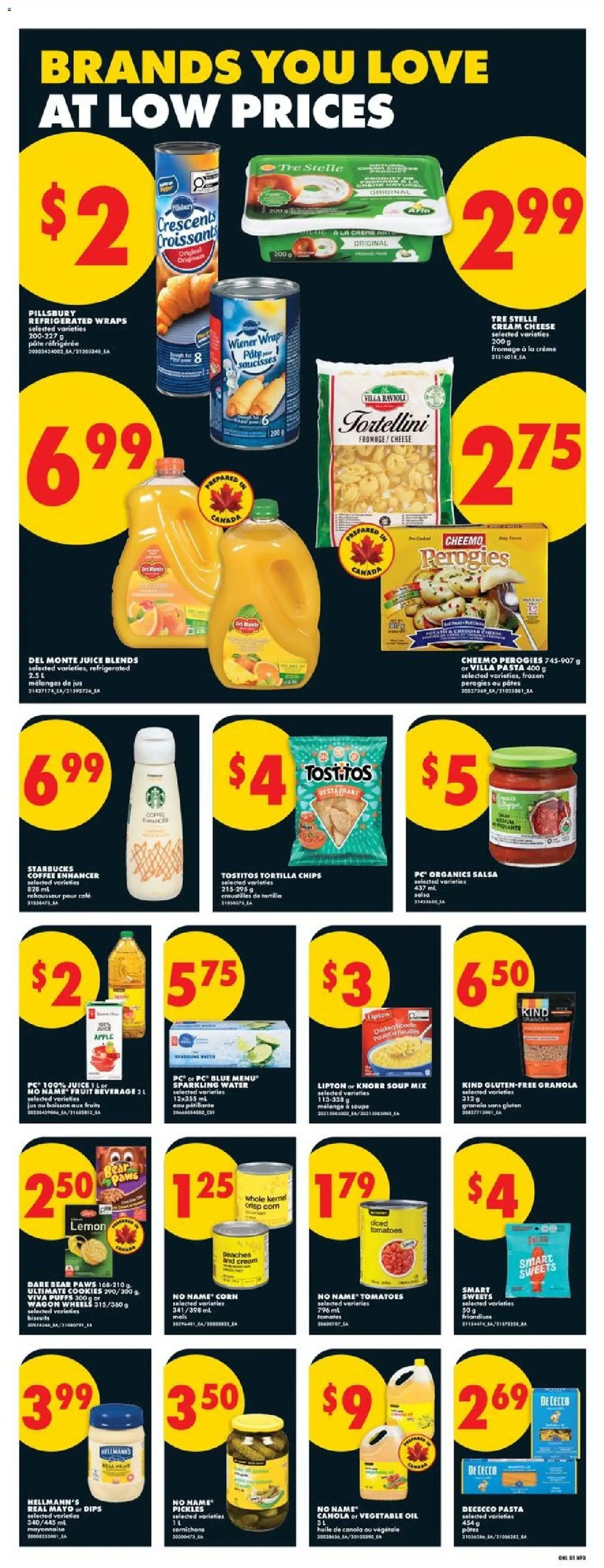 No Frills flyer valid from 23.04.2026 | Page: 6 | Products: Cookies, Oil, Coffee, Tomatoes