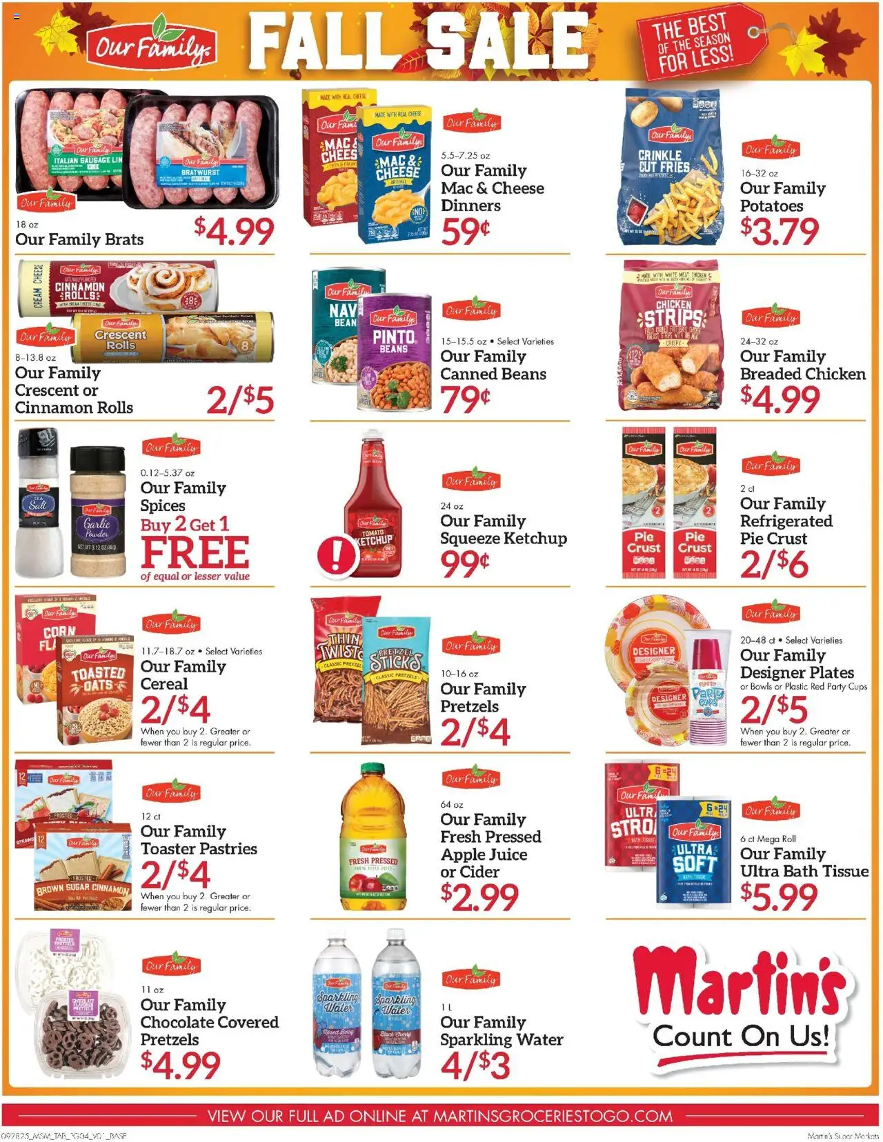 Martin’s Weekly Ad - valid from 28.09.2025 | Page: 4 | Products: Bath, Chocolate, Water, Salt