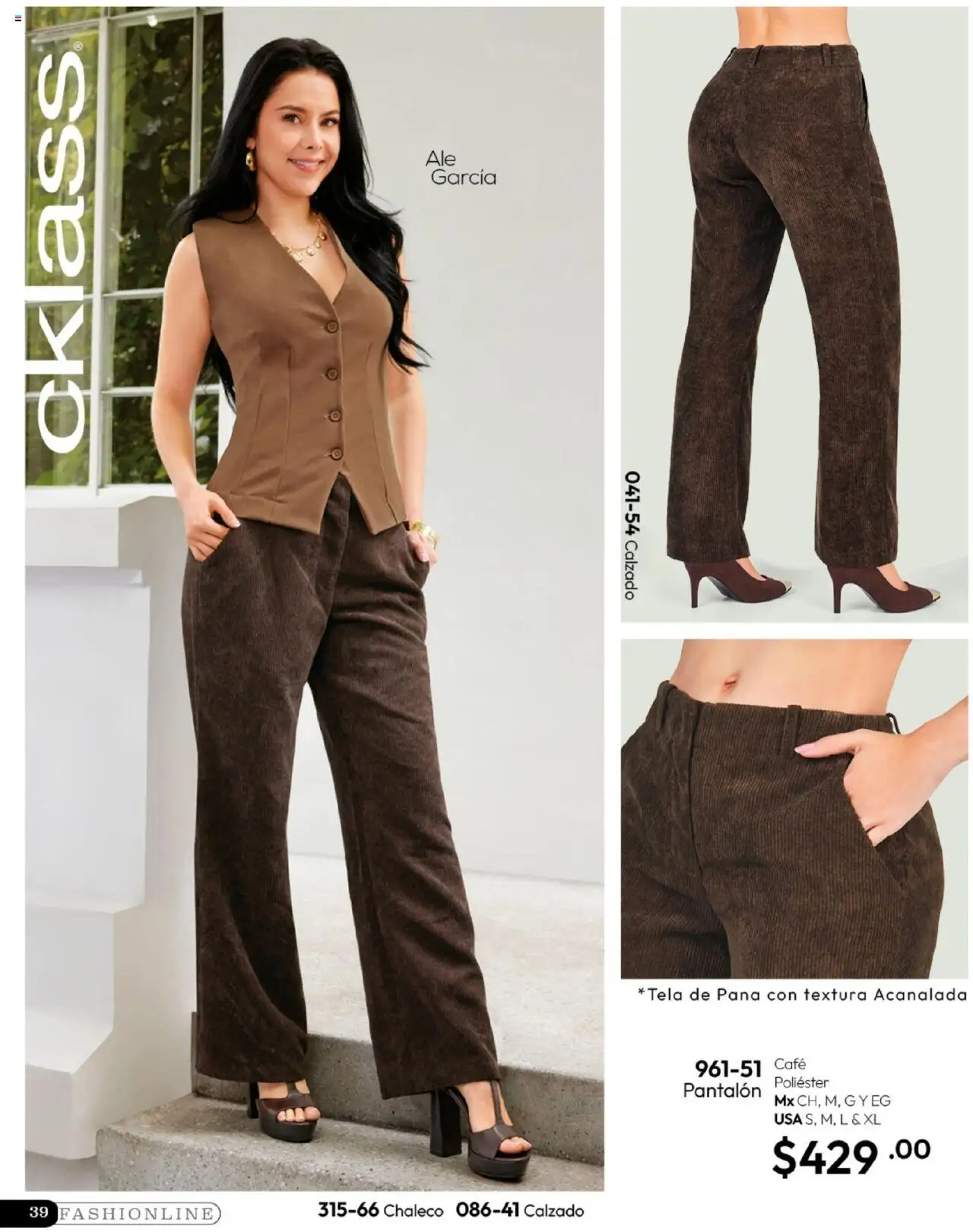 Nuevas ofertas de Cklass válidas en toda la República Mexicana desde el 16.09.2025. ¡Encuentra las mejores ofertas en Cklass - Catálogo Invierno Calzado! | Página: 259 | Productos: Chaleco, Café