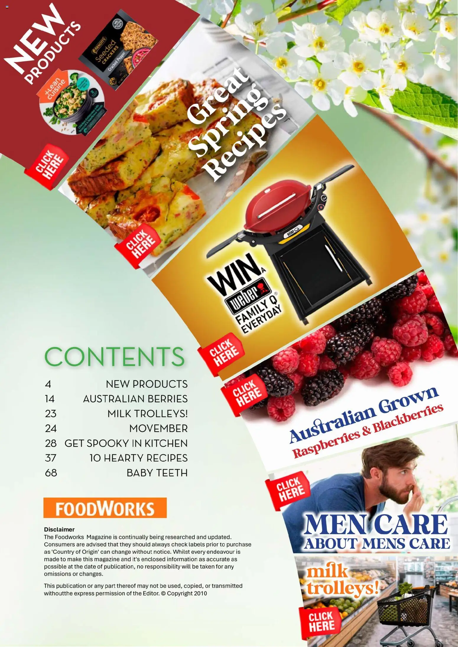 Foodworks catalogue - valid from 01.10.2025 | Page: 3 | Products: Milk, Chicken, Pepper, Date