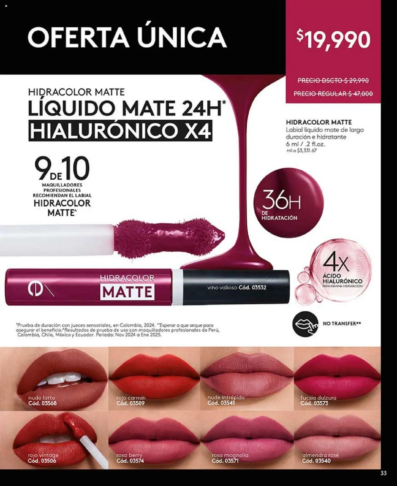 Ésika revista - valida desde el 01.02.2026 | Página: 33 | Productos: Almendra, Vino