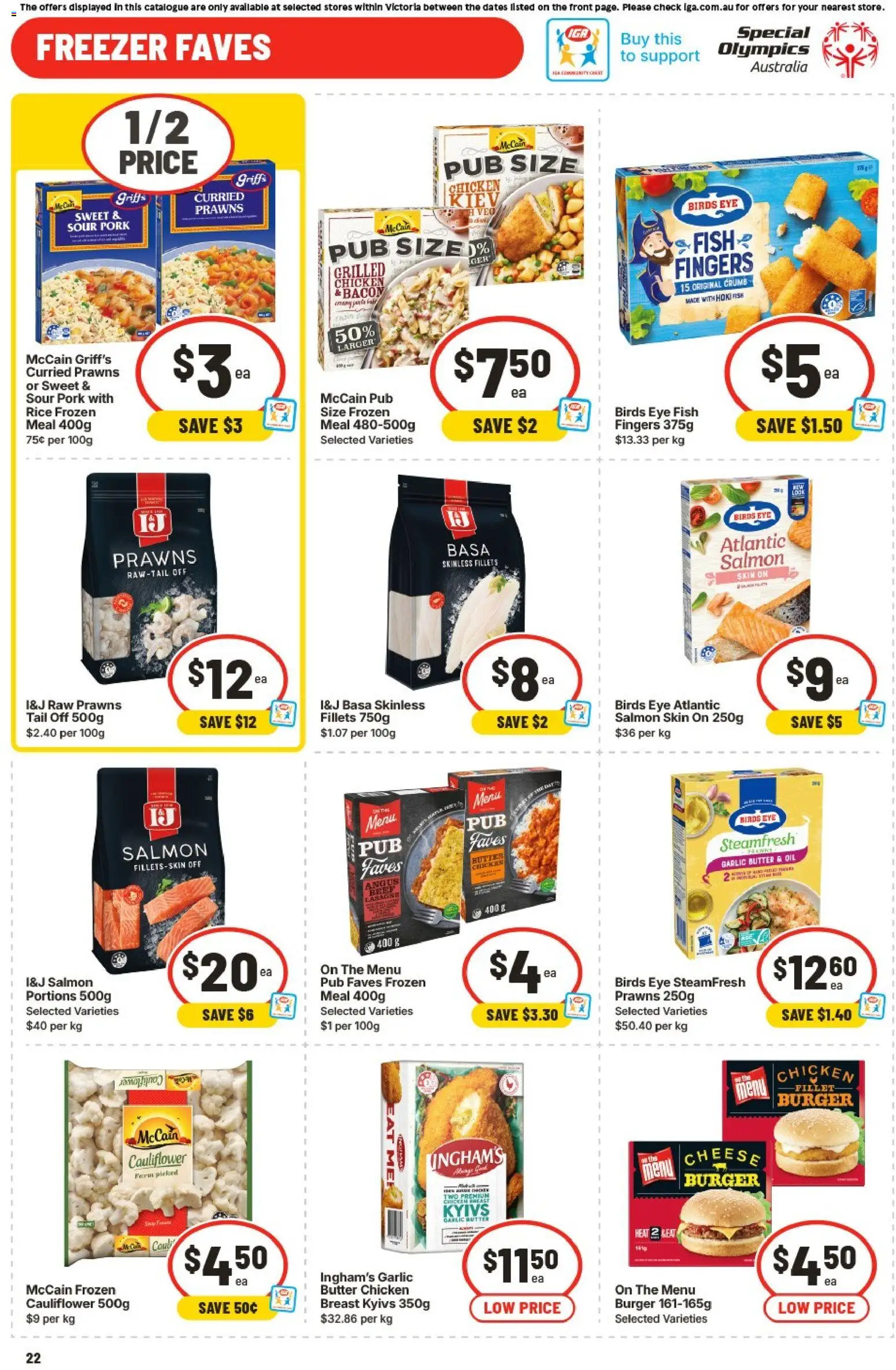 Ritchies catalogue - valid from 29.04.2026 | Page: 22 | Products: Cheese, Oil, Prawns, Freezer