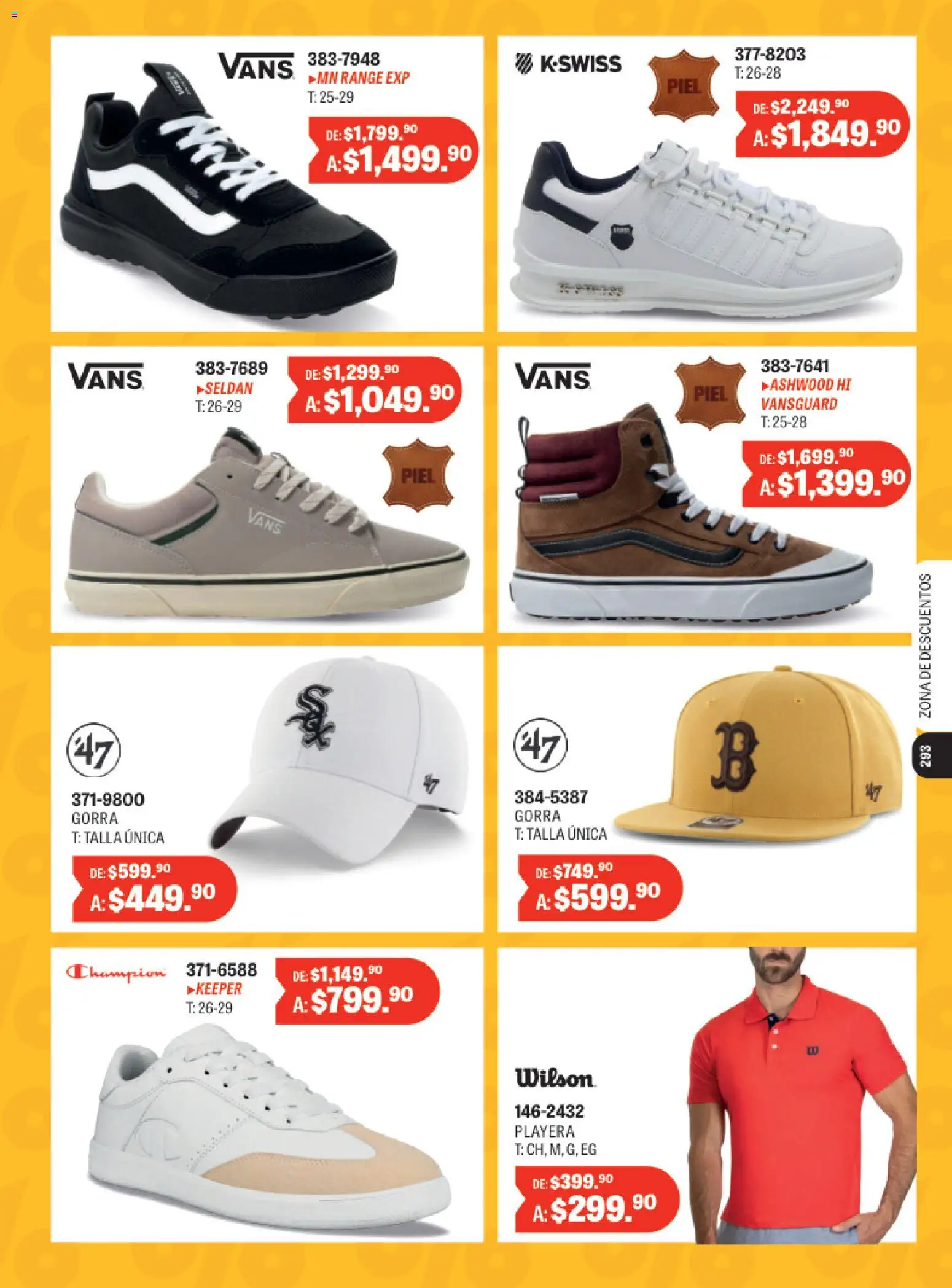 Nuevas ofertas de Andrea válidas en toda la República Mexicana desde el 31.10.2025. ¡Encuentra las mejores ofertas en Andrea catálogo Zona Descuentos! | Página: 10 | Productos: Gorra, Playera
