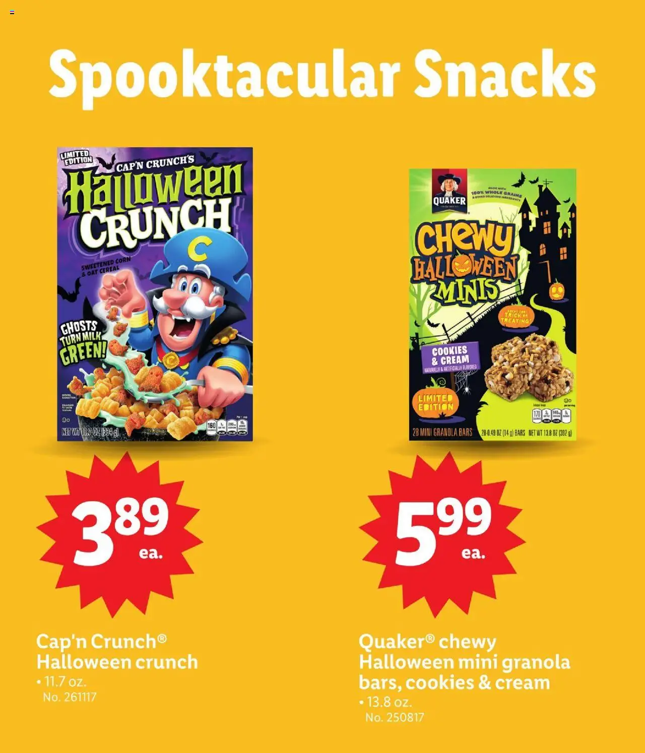 Lidl Weekly Ad - valid from 20.08.2025 | Page: 6 | Products: Corn, Milk, Cream, Cookies