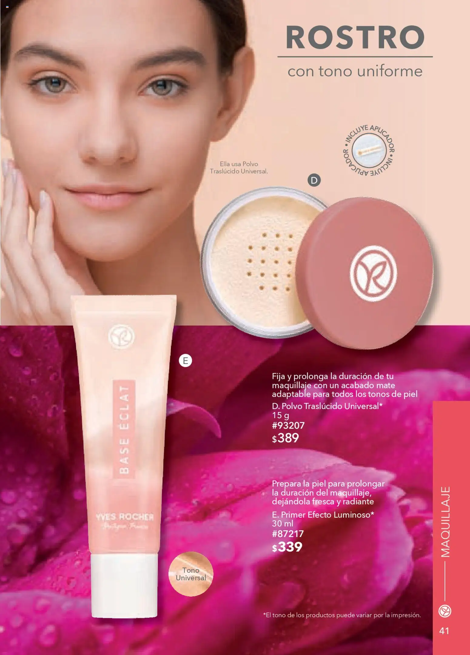 Nuevas ofertas de Yves Rocher válidas en toda la República Mexicana desde el 20.01.2026. ¡Encuentra las mejores ofertas en Yves Rocher campaña 2 2026! | Página: 43 | Productos: Radiante, Mate, Maquillaje, Polvo