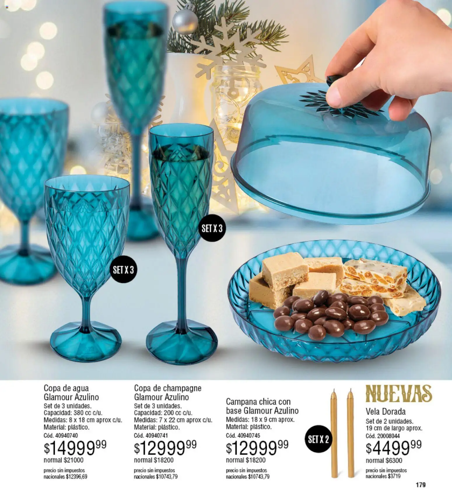 Millanel - Catálogo │ válido desde el 10.11.2025 | Página: 205 | Productos: Vela, Campana, Champagne, Agua