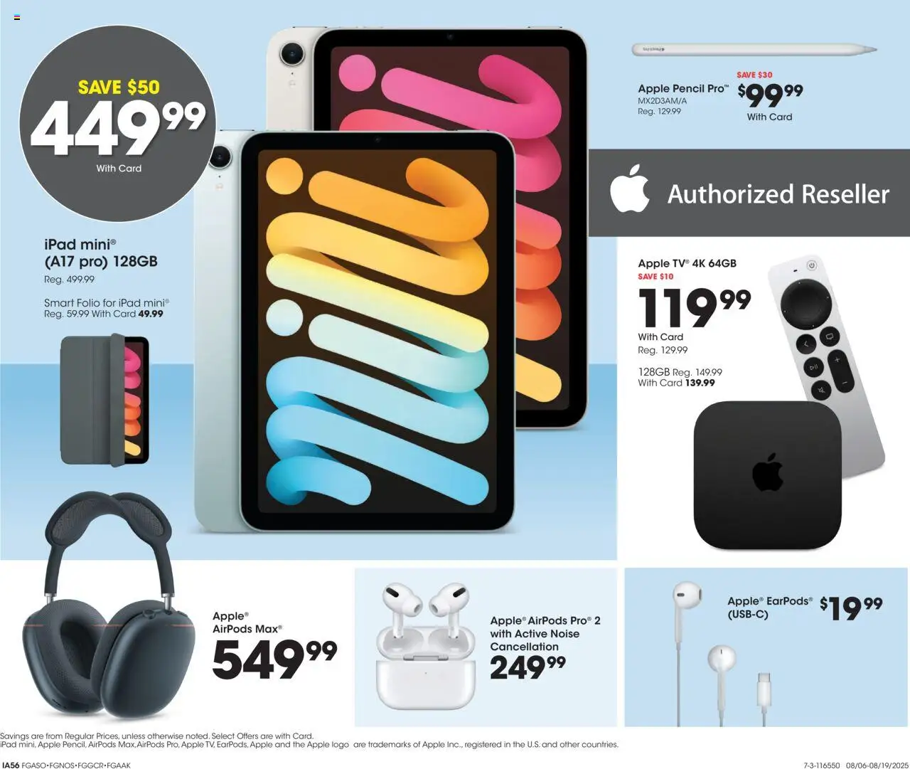 Fred Meyer - Home & Apparel - valid from 06.08.2025 | Page: 10 | Products: Pencil, Ipad