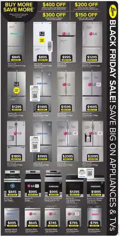 Preview of Leon's weekly flyer / circulaire from shop Leon's valid from 27.11.2025 | Page: 6 | Products: Refrigerator, Freezer, Dishwasher