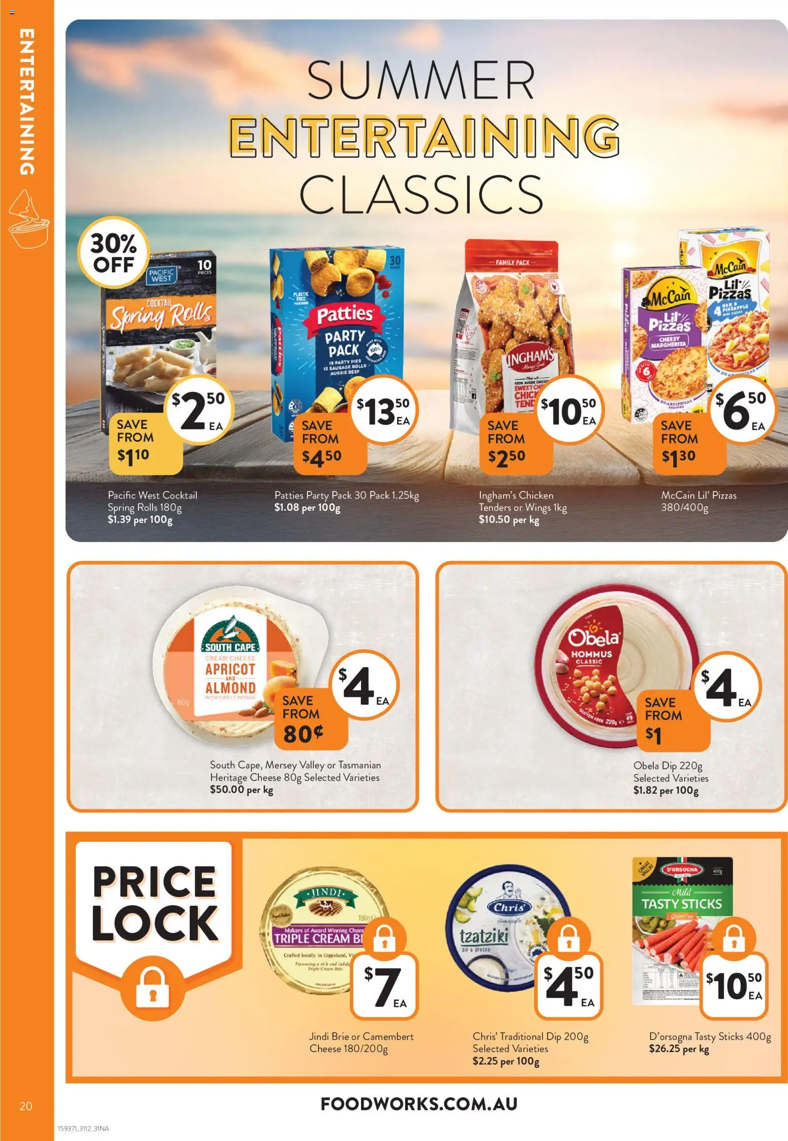 Foodworks catalogue - valid from 31.12.2025 | Page: 20 | Products: Chicken, Pineapple, Cream, Sausage