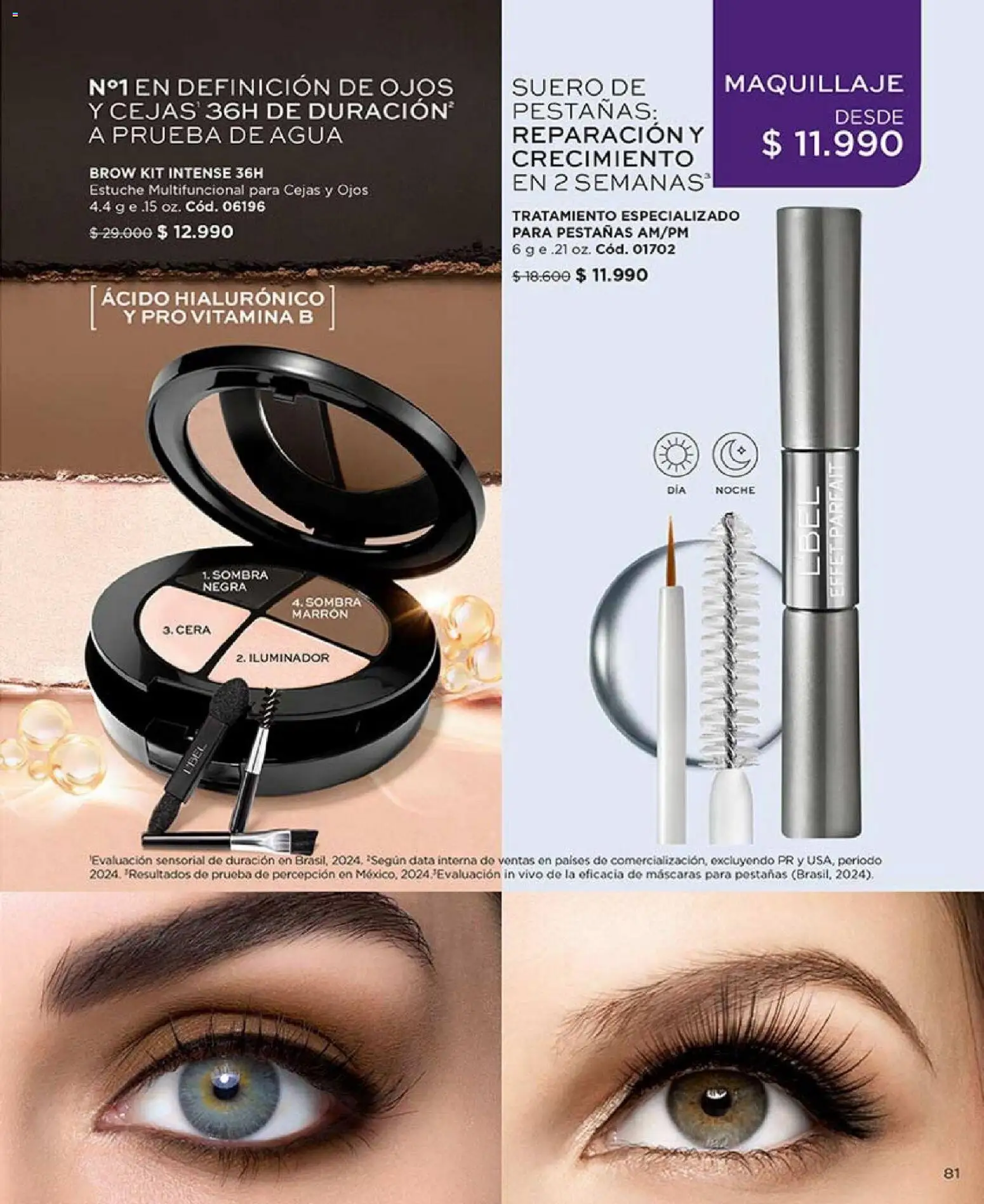 Catálogo L'Bel Campaña 3 │ válido desde el 01.02.2026 | Página: 80 | Productos: Agua, Estuche, Maquillaje, Iluminador