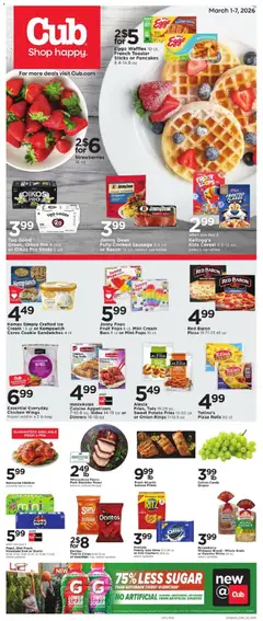 Preview of Cub Foods weekly ads valid from 01.03.2026