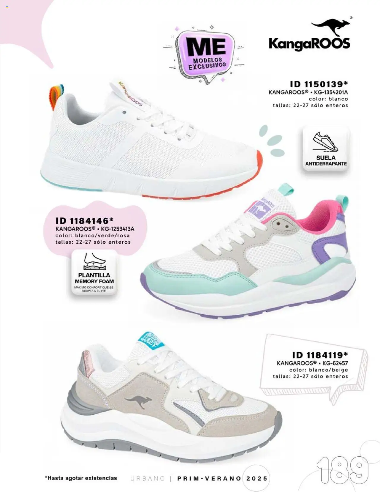 Nuevas ofertas de Price Shoes válidas en toda la República Mexicana desde el 24.01.2025. ¡Encuentra las mejores ofertas en Price Shoes catálogo Urbano! | Página: 189
