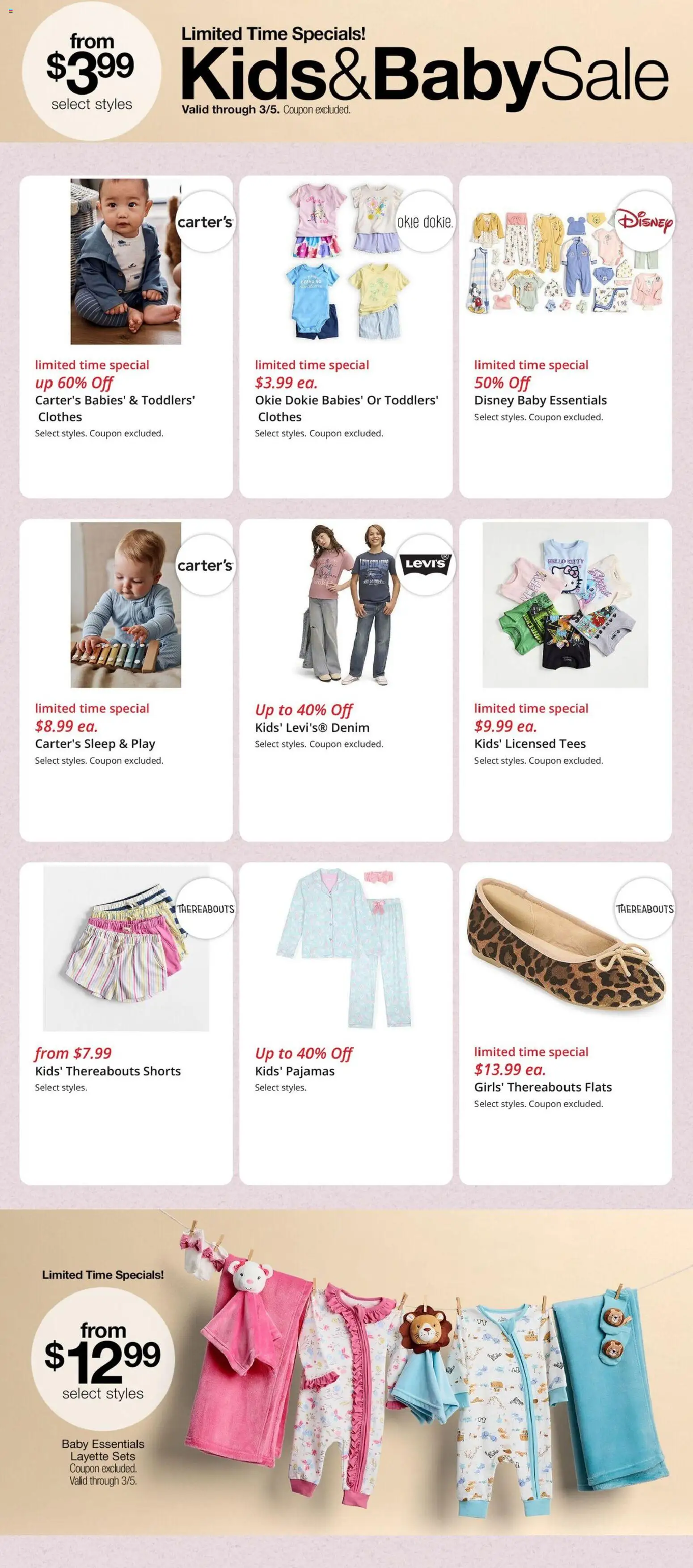JCPenney Weekly Ad - valid from 02.03.2026 | Page: 5 | Products: Clothes, Shorts, Pajamas