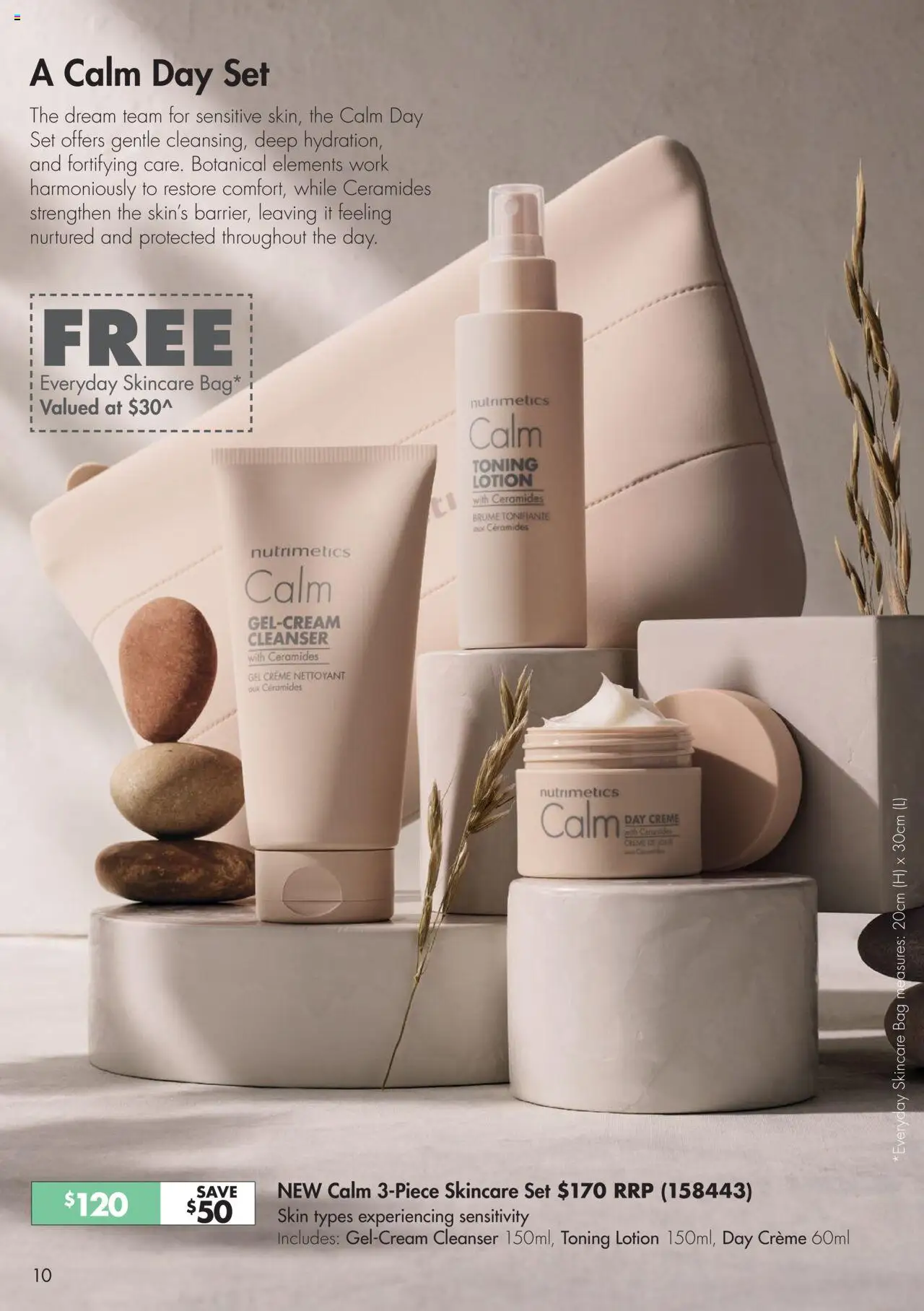 Nutrimetics catalogue - valid from 26.08.2025 | Page: 10 | Products: Lotion, Bag