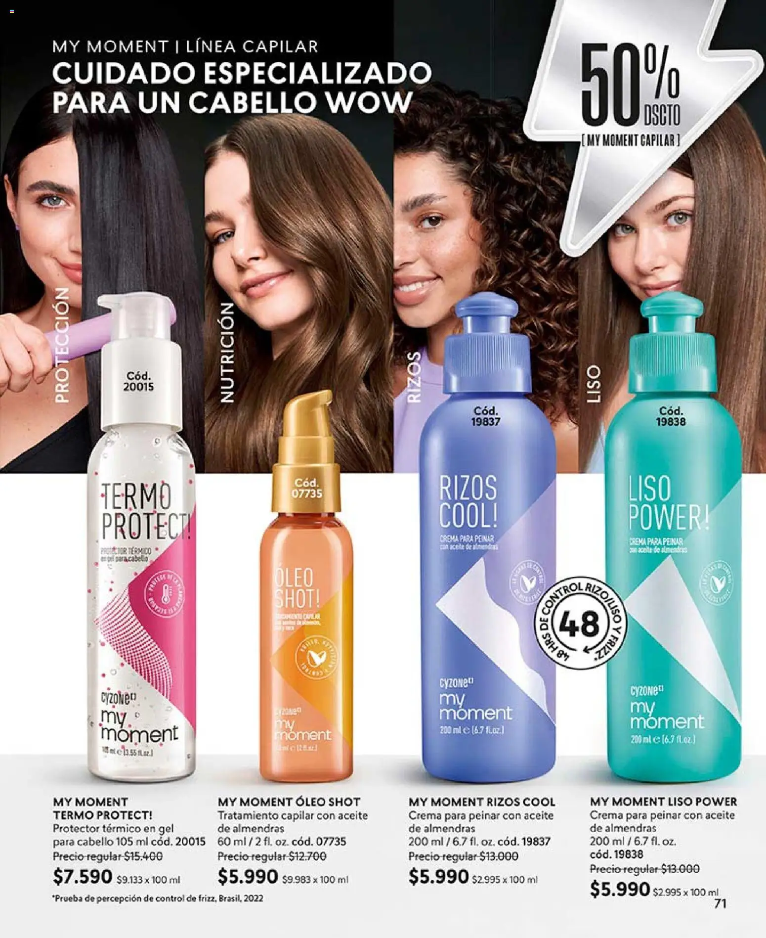 Catálogo CyZone Campaña 8 │ válido desde el 29.04.2026 | Página: 71 | Productos: Termo, Almendras, Aceite, Crema