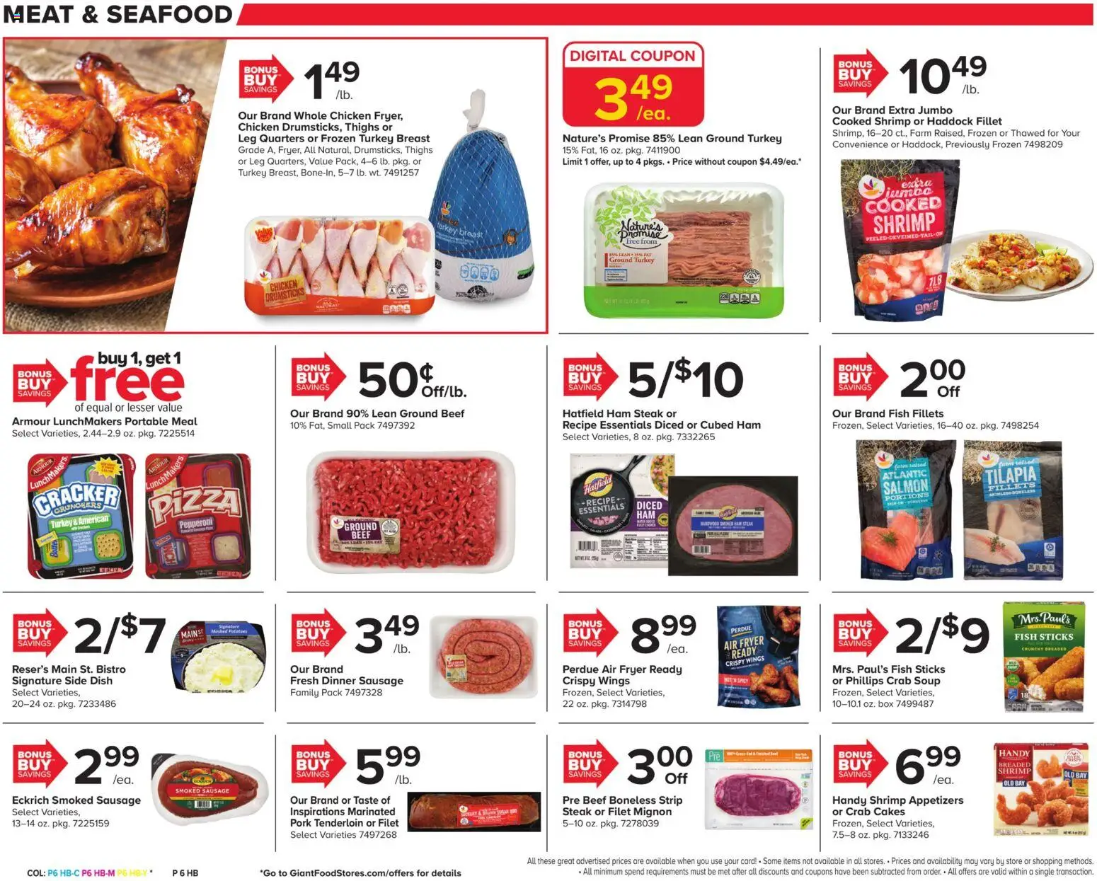 Giant Black Friday - valid from 28.11.2025 | Page: 12 | Products: Ham, Pork, Fish, Beef