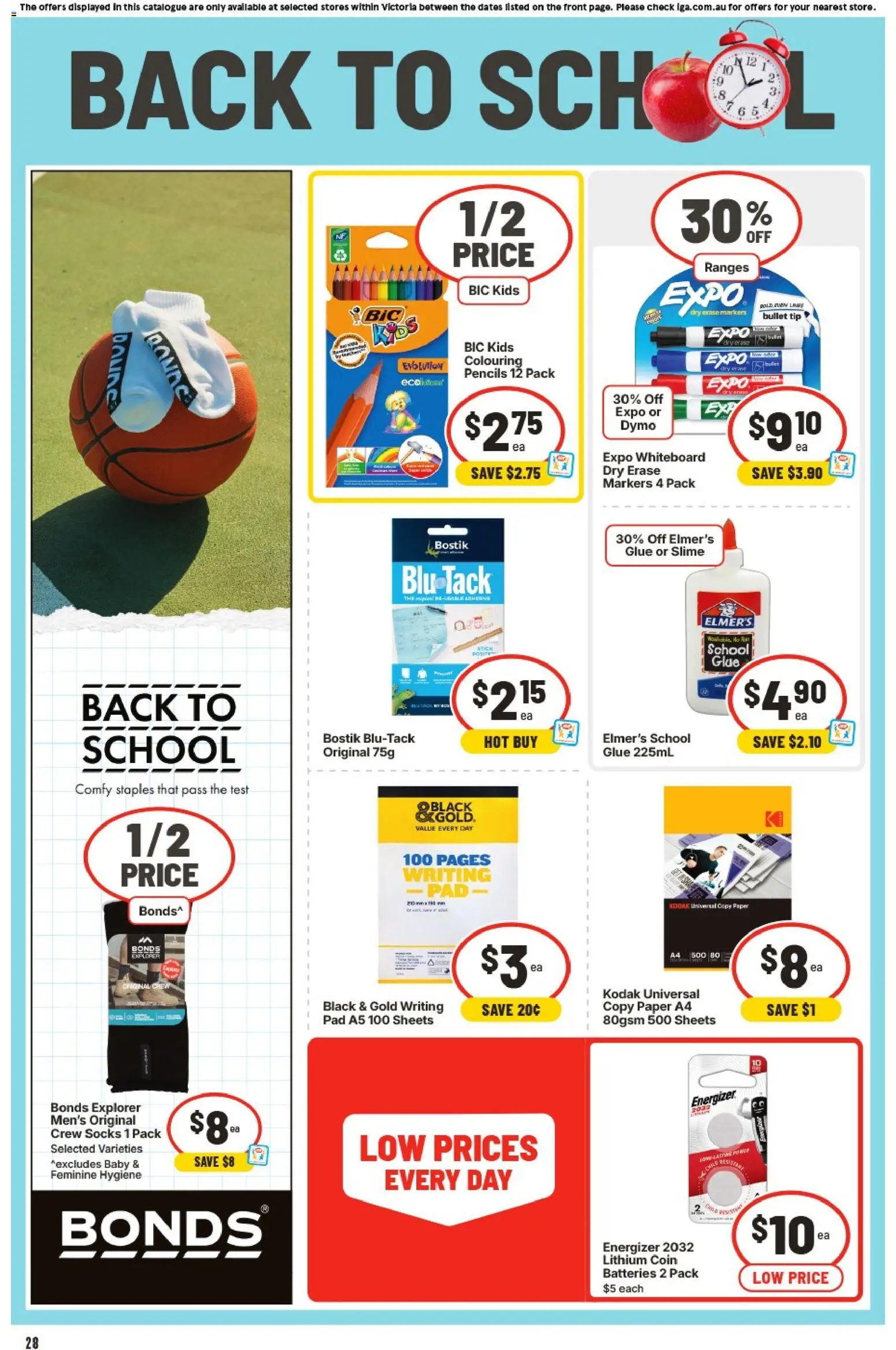 IGA catalogue - valid from 21.01.2026 | Page: 30 | Products: Cutlery, Decor, Box, Clips
