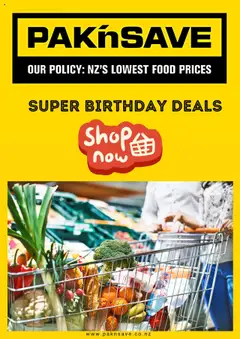 Pak n Save catalogue preview  - valid from 28.07.2025