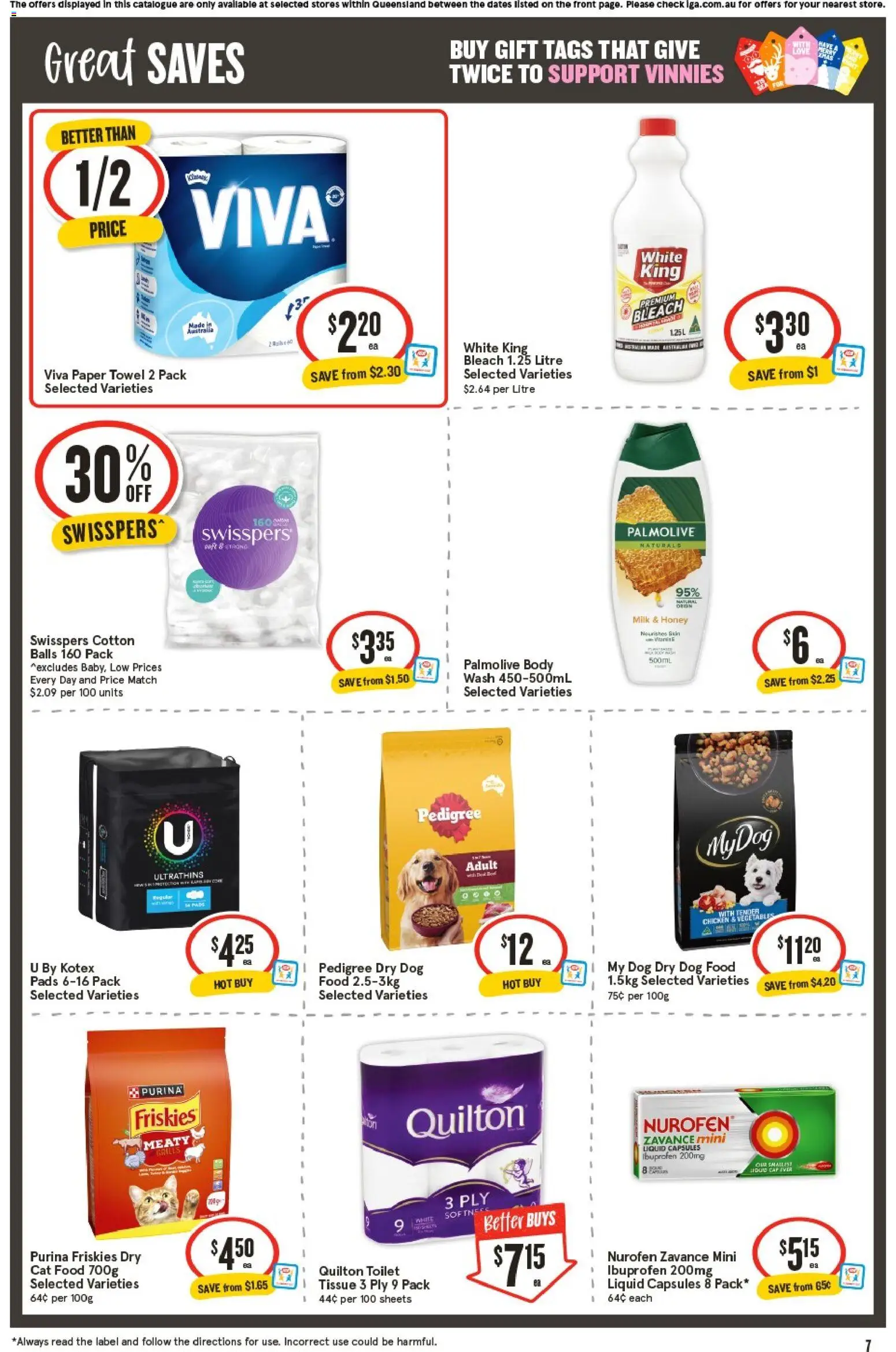 IGA catalogue - valid from 10.12.2025 | Page: 7 | Products: Honey, Chicken, Dog food, Vegetables