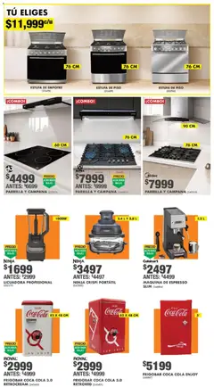 Vista previa de Home Depot catálogo, nuevo folleto de la tienda, válido en México a partir del 16.04.2026 | Página: 7 | Productos: Licuadora, Frigobar, Parrilla, Campana