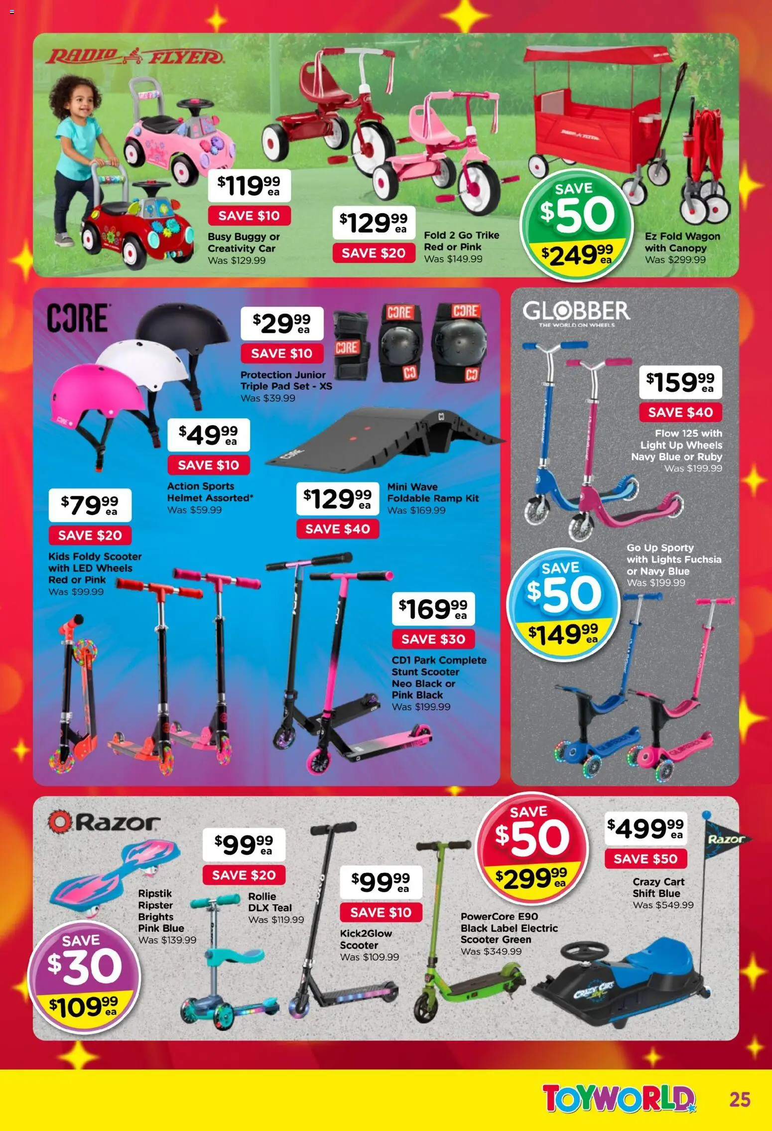 Toyworld catalogue - valid from 05.11.2025 | Page: 25 | Products: Light, Cart, Razor, Radio