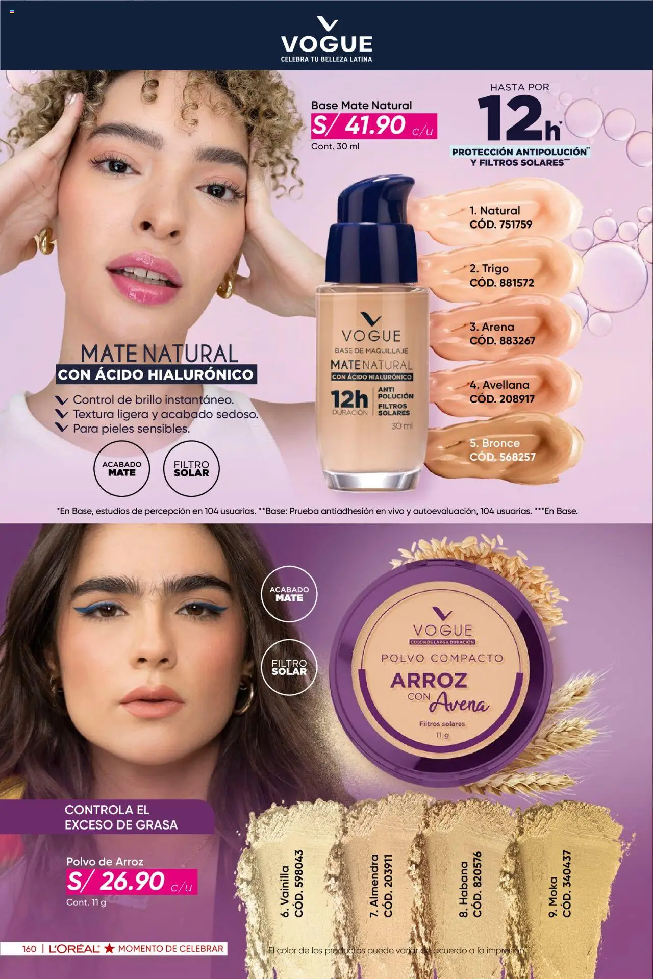 Catálogo Azzorti válido desde 15.10.2025 | Página: 164 | Productos: Arroz, Avena, Maquillaje, Polvo