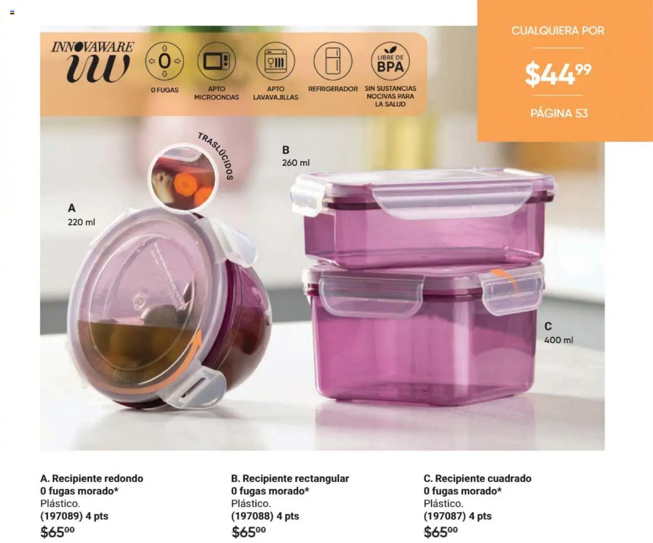 Nuevas ofertas de AVON válidas en toda la República Mexicana desde el 09.10.2025. ¡Encuentra las mejores ofertas en AVON - Casa & Estilo 16 2025! | Página: 53 | Productos: Refrigerador, Microondas, Lavavajillas
