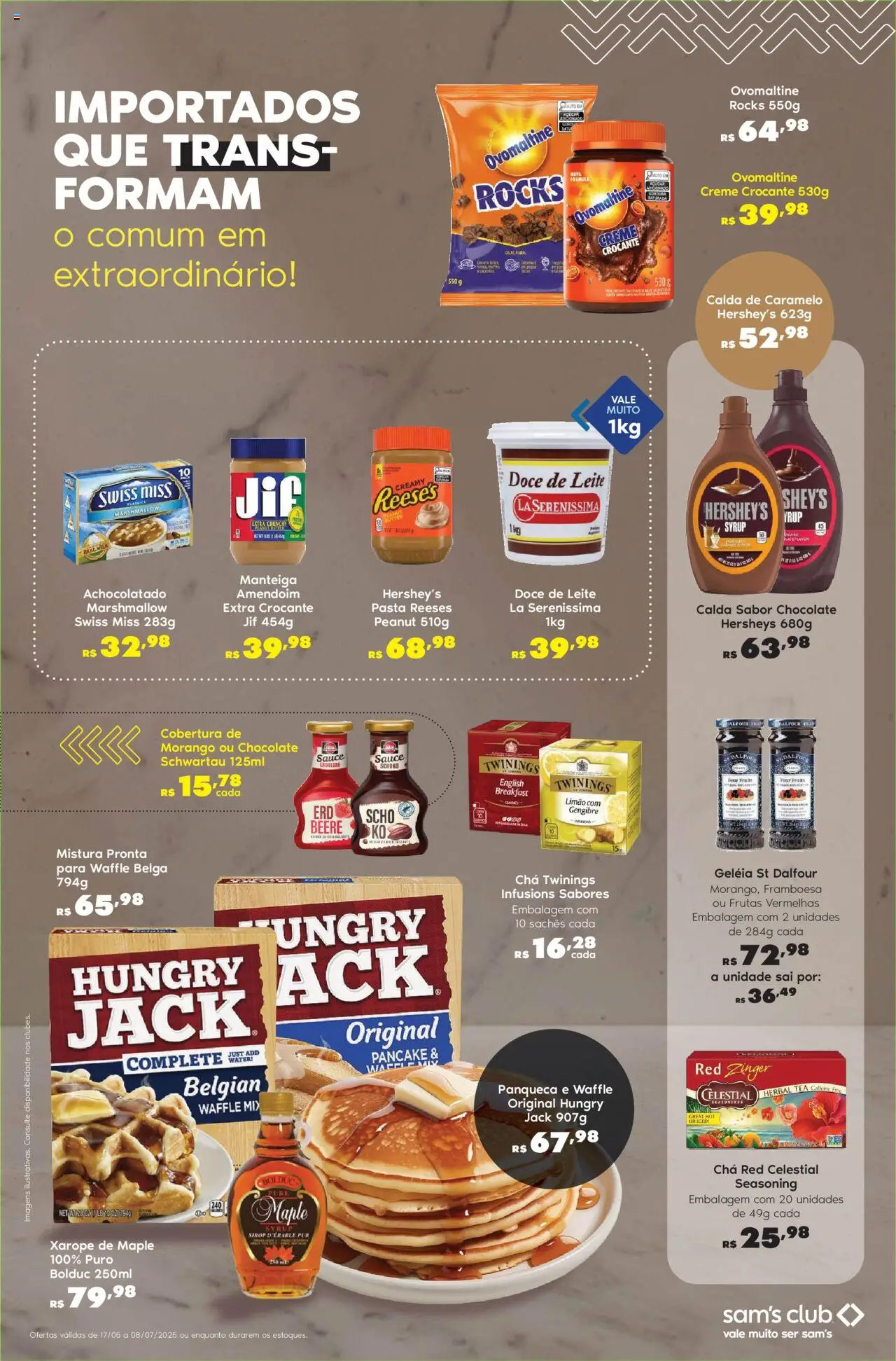 Sam's Club Folheto - válido de 17.06.2025 | Página: 16 | Produtos: Amendoim, Manteiga, Chá, Creme