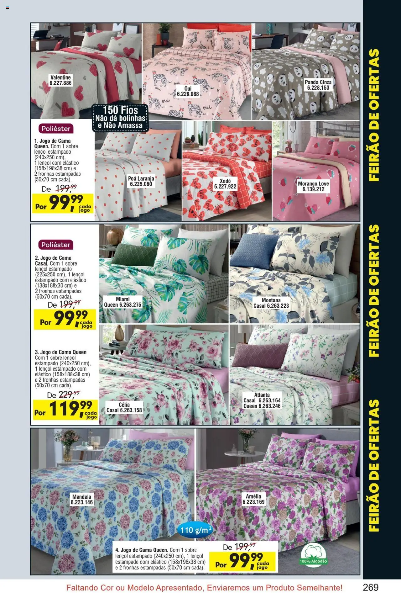 Quatro Estações Folheto - válido de 01.10.2025 | Página: 29 | Produtos: Jogo de cama, Cama, Poá, Lençol