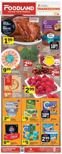 Preview of Foodland flyer - NS from shop Foodland valid from 09.10.2025