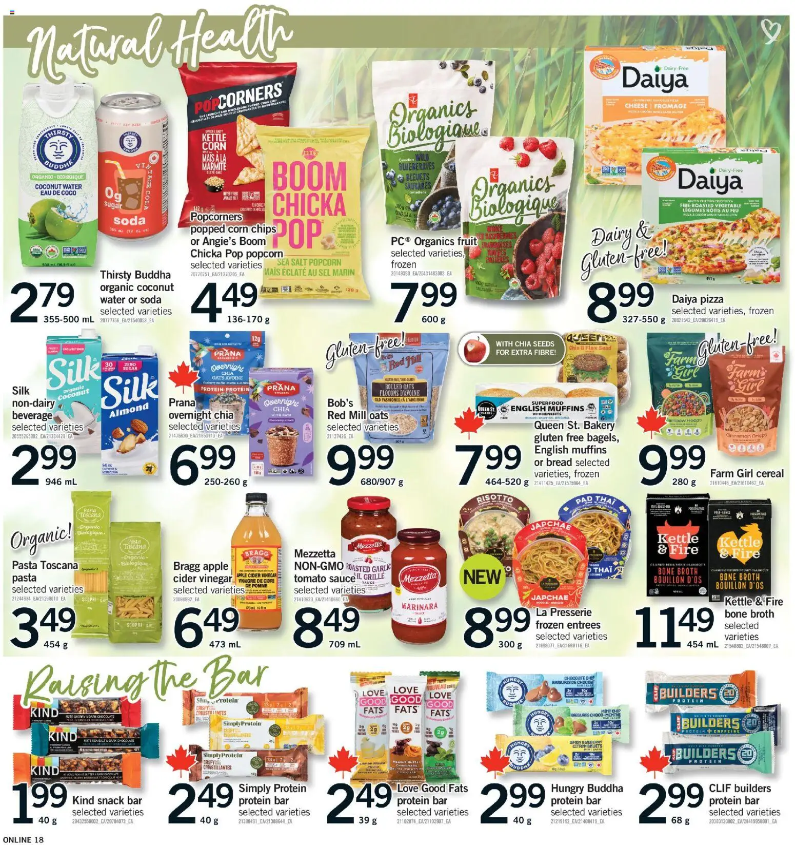 Fortinos flyer valid from 19.02.2026 | Page: 18 | Products: Pasta, Chips, Nuts, Pizza