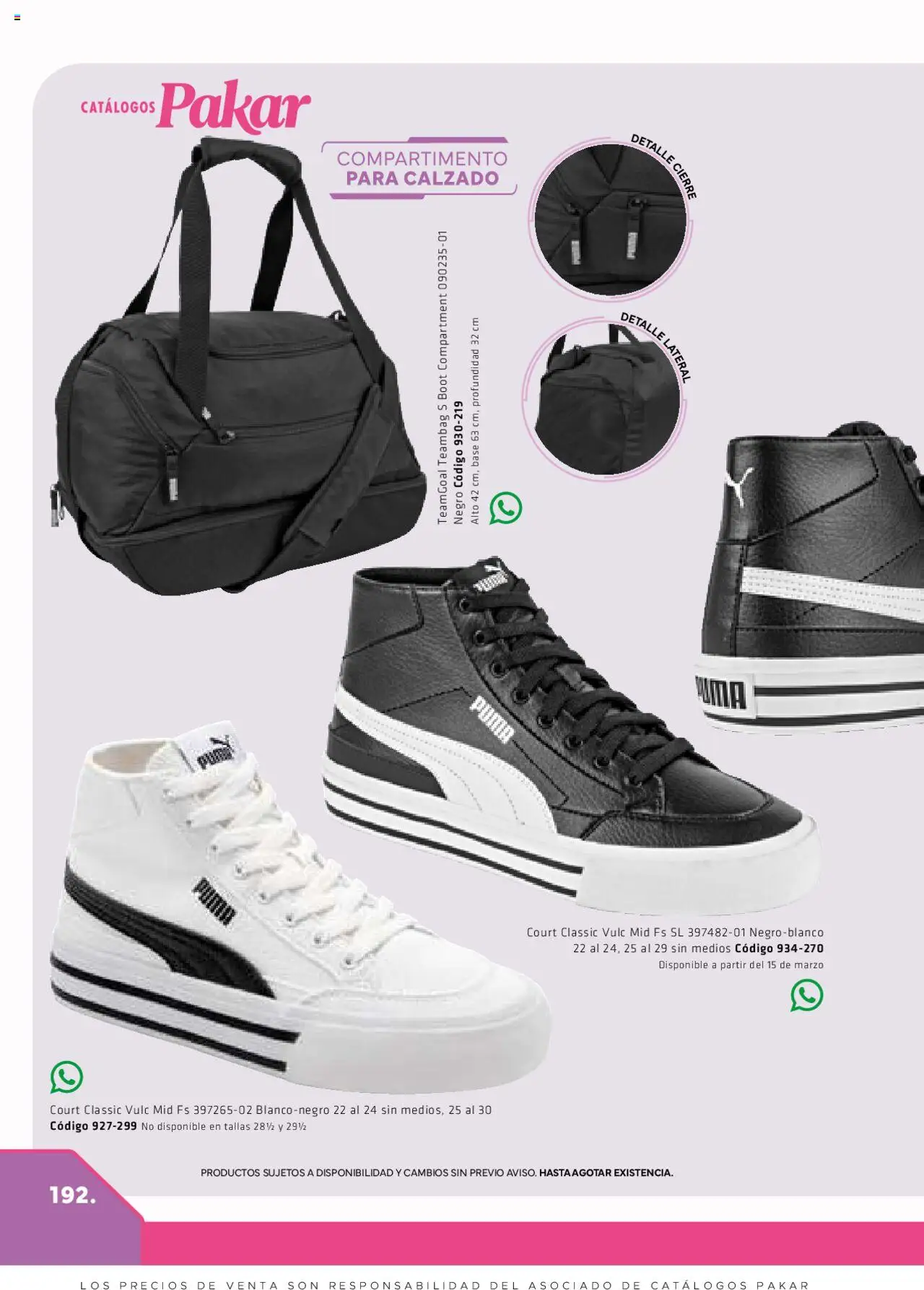 Nuevas ofertas de SC Pakar válidas en toda la República Mexicana desde el 06.03.2025. ¡Encuentra las mejores ofertas en SC Pakar catálogo Women! | Página: 192