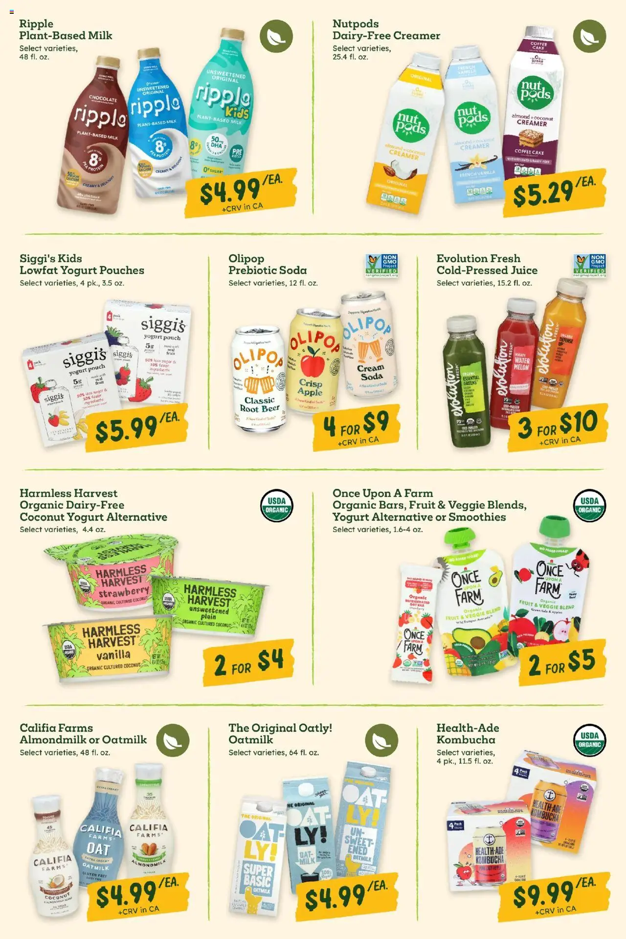 Sprouts Monthly Ad - valid from 31.07.2025 | Page: 29 | Products: Yogurt, Coffee, Chocolate, Apples