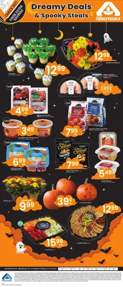 Preview of Albertsons weekly ads valid from 22.10.2025