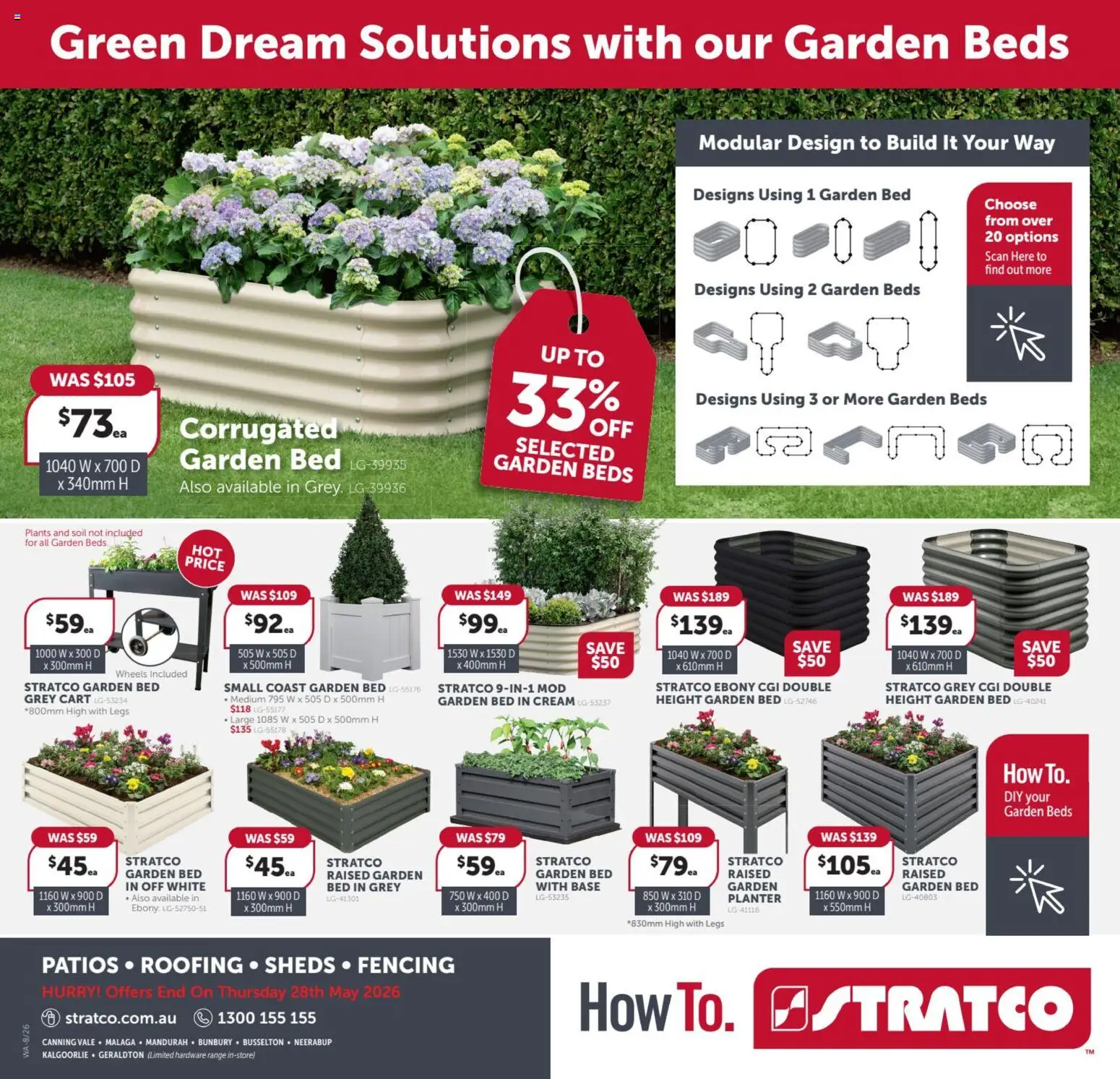 Stratco catalogue - valid from 17.04.2026 | Page: 20 | Products: Cart, Cream, Soil, Bed