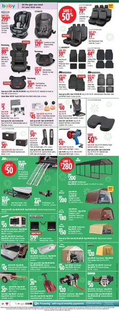 Preview of Canadian Tire weekly flyer from shop Canadian Tire valid from 27.11.2025 | Page: 24 | Products: Monitor, Video, Bed, Box