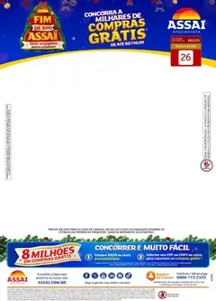 Encarte Assaí Atacadista - AM - Pré-Visualização do folheto da loja Assaí Atacadista, válido de 26.12.2025