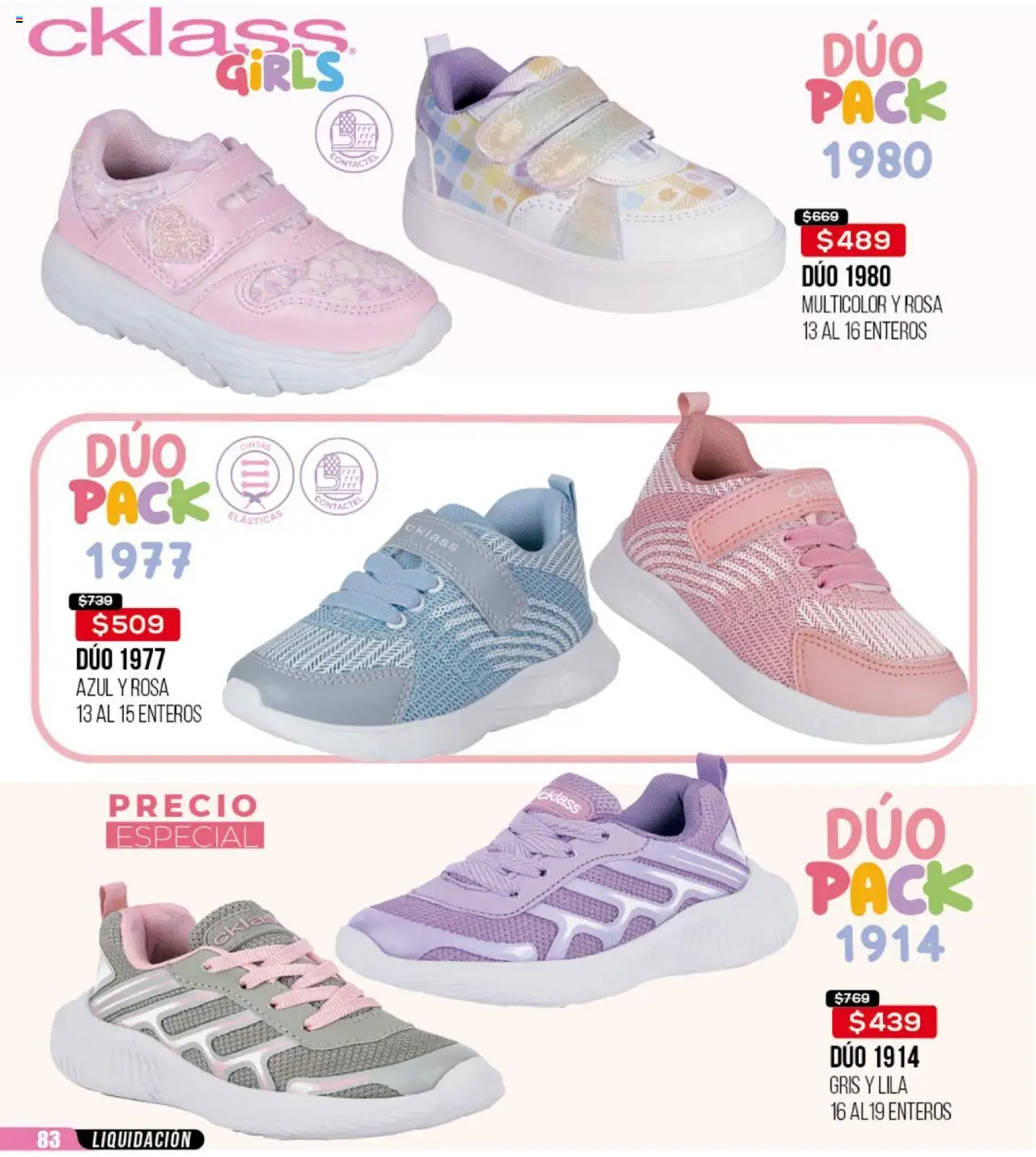 Nuevas ofertas de Cklass válidas en toda la República Mexicana desde el 09.09.2025. ¡Encuentra las mejores ofertas en Cklass - Catálogo Liquidacion Calzado! | Página: 82