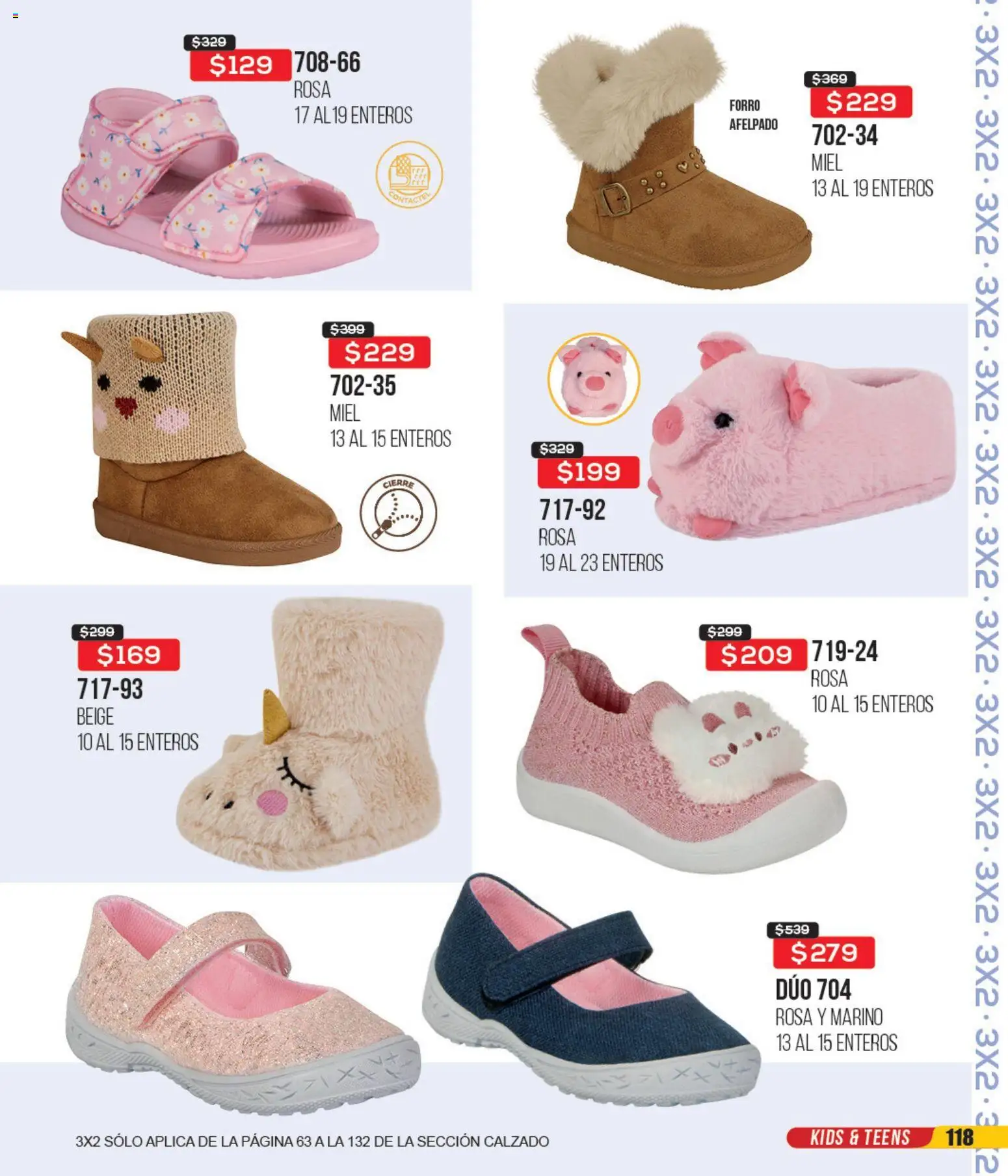 Nuevas ofertas de Cklass válidas en toda la República Mexicana desde el 14.04.2026. ¡Encuentra las mejores ofertas en Cklass catálogo 3X2 Digital Calzado! | Página: 119