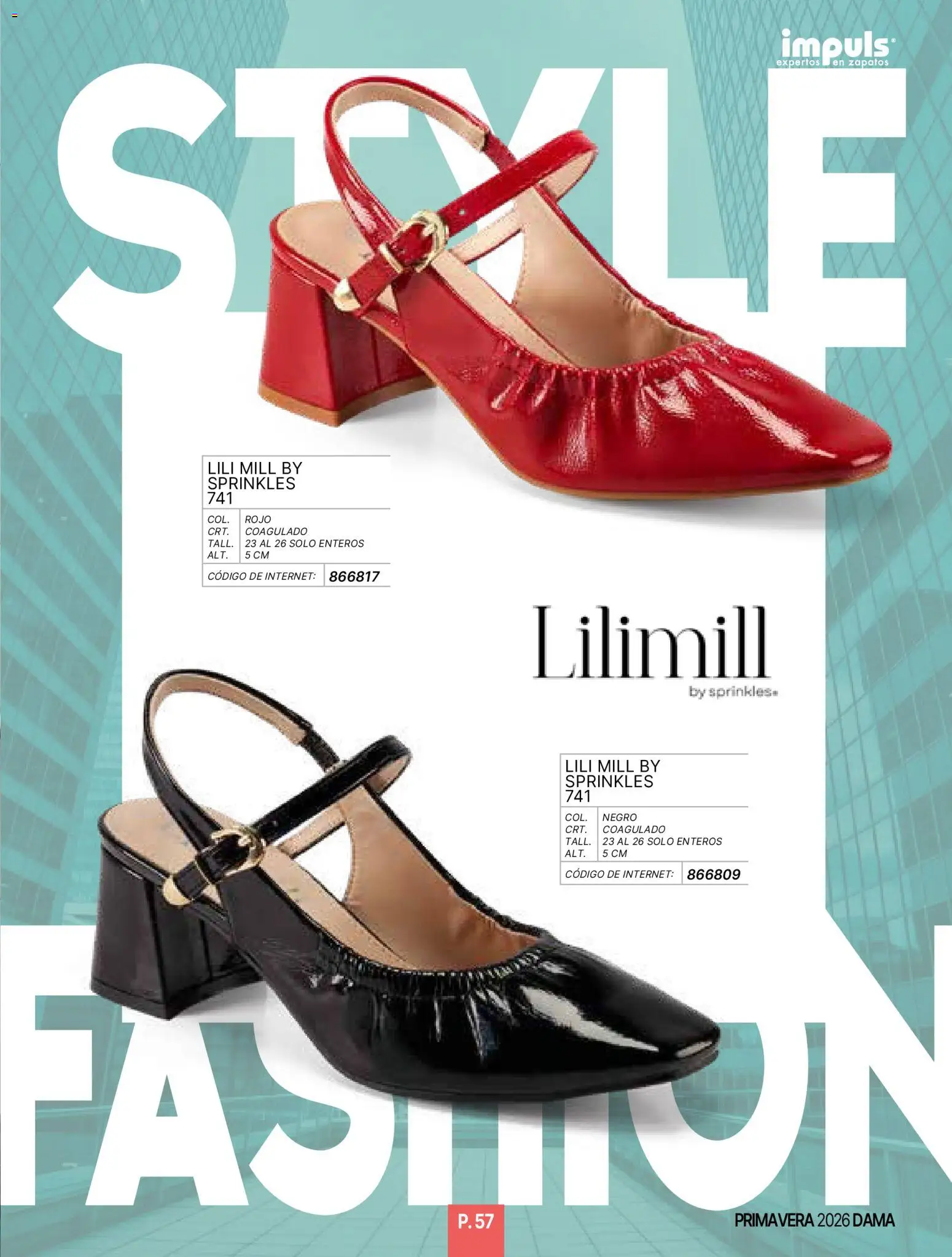 Nuevas ofertas de Impuls válidas en toda la República Mexicana desde el 01.01.2026. ¡Encuentra las mejores ofertas en Impuls catálogo Primavera! | Página: 59 | Productos: Zapatos