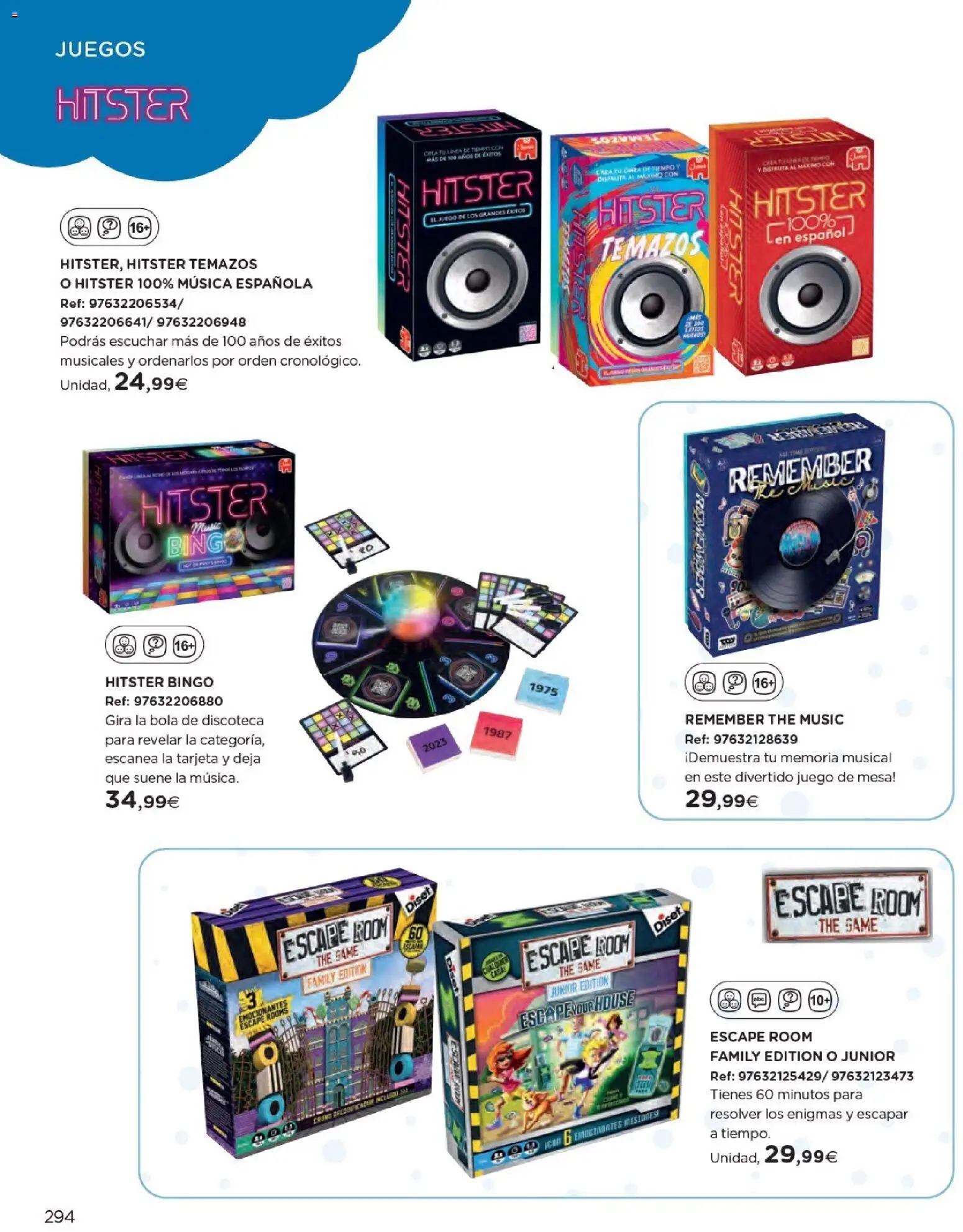 Nuevas ofertas de El Corte Inglés válidas en toda la República Mexicana desde el 27.10.2025. ¡Encuentra las mejores ofertas en El Corte Inglés catálogo Juguetes! | Página: 294