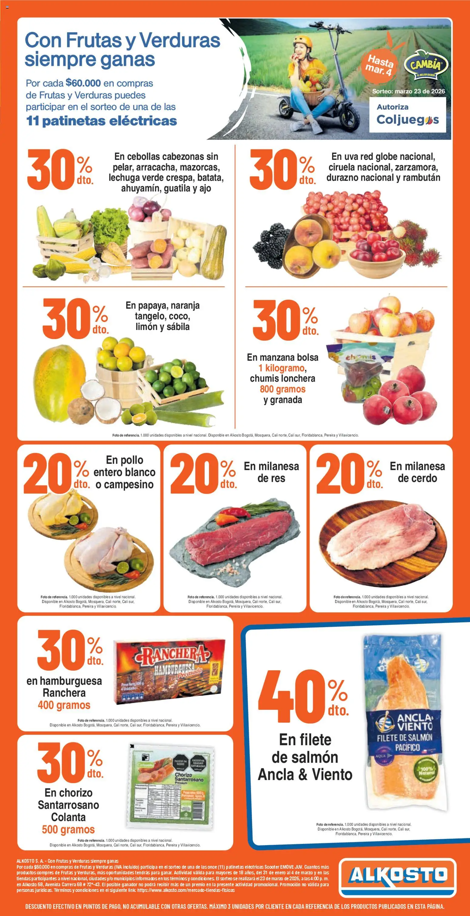 Ktronix revista - valida desde el 14.02.2026 | Página: 9 | Productos: Pollo, Chorizo, Uva, Durazno