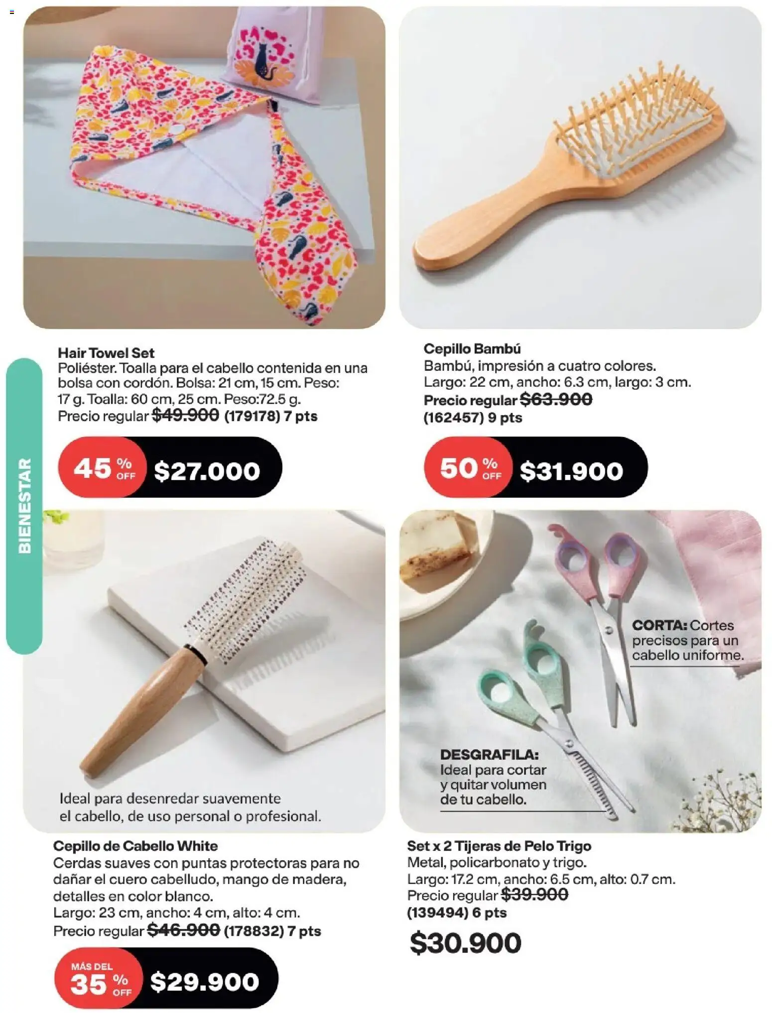 Avon revista - valida desde el 11.03.2026 | Página: 172 | Productos: Bolsa, Peso, Mango, Cepillo