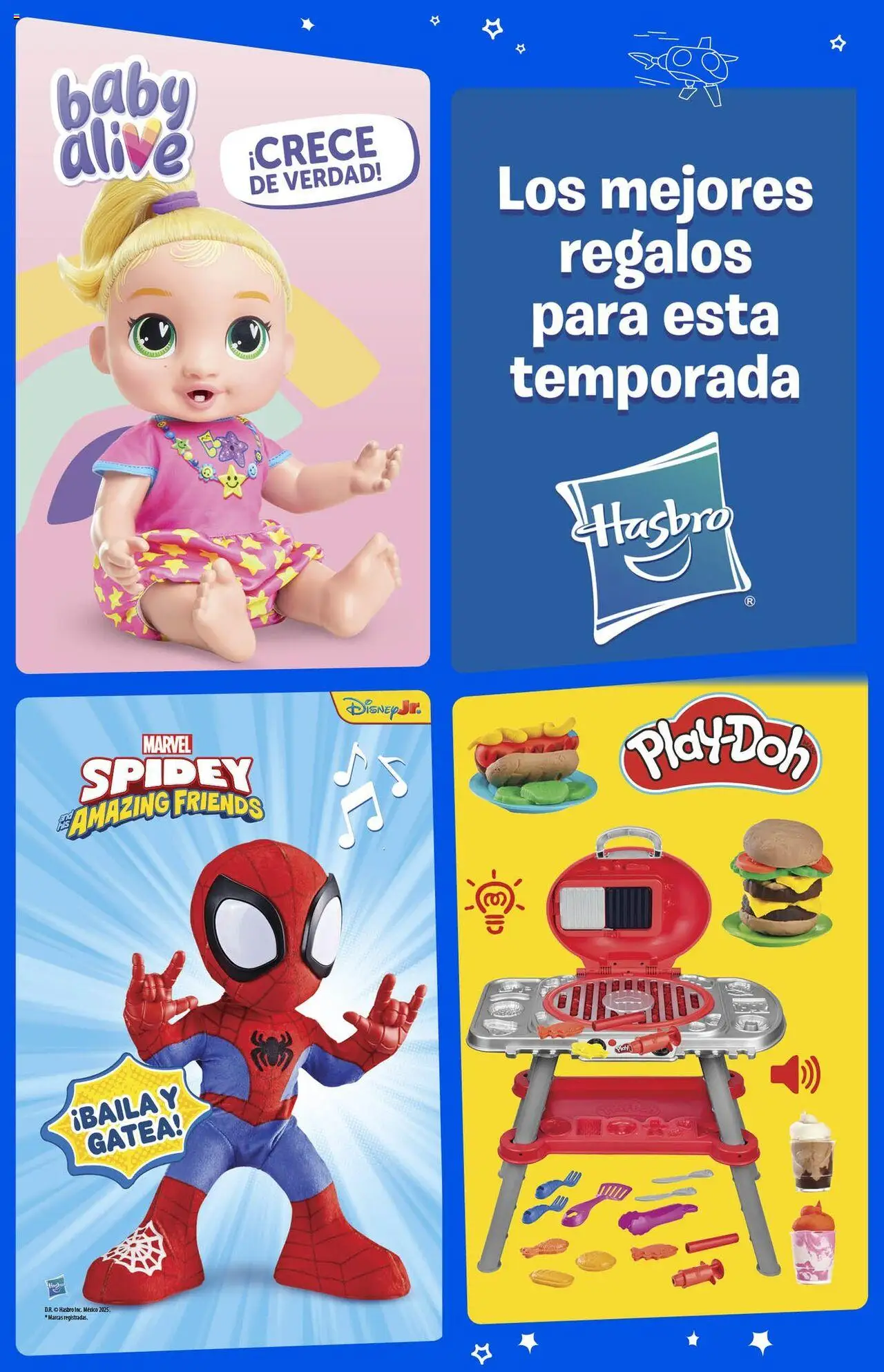 Nuevas ofertas de Walmart válidas en toda la República Mexicana desde el 20.09.2025. ¡Encuentra las mejores ofertas en Walmart - Folleto Juguetilandia! | Página: 27