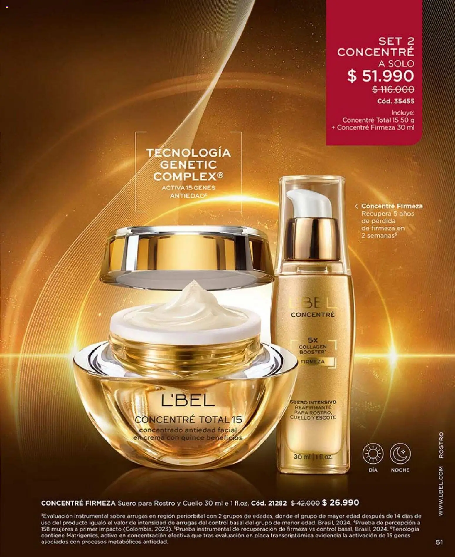 Catálogo L'Bel Campaña 18 │ válido desde el 30.11.2025 | Página: 51 | Productos: Cuello, Sobre, Crema